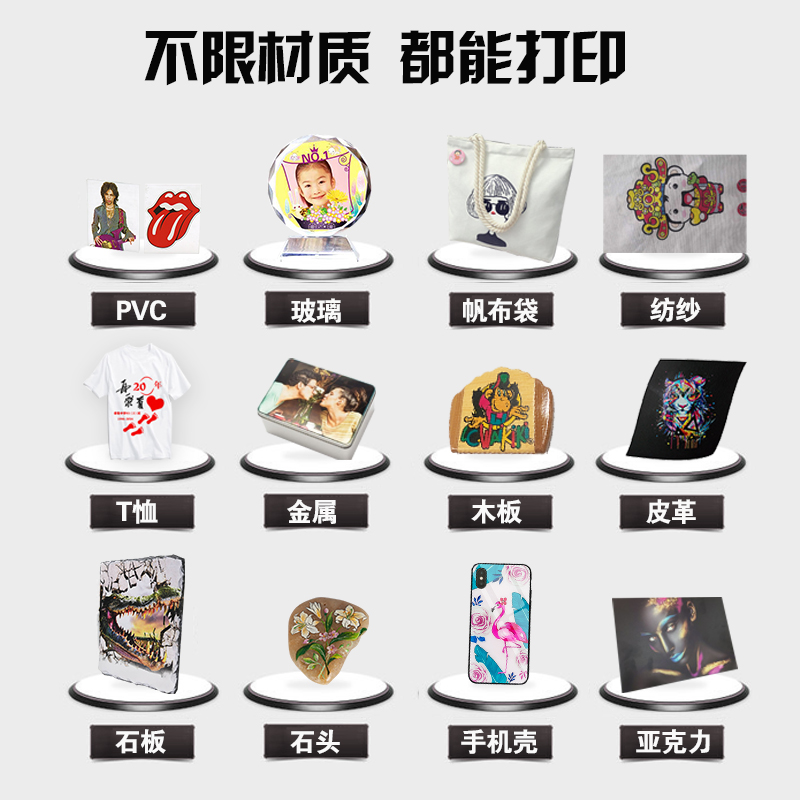 不限材質(zhì)，都能打印